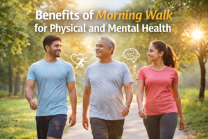 benefits of morning walk for physical and mental health